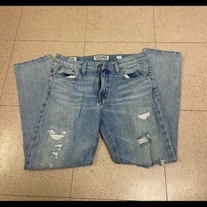 Lucky Brand Size 26 Light Washed Denim Straight Leg Jeans